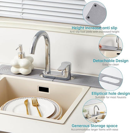 Stone Faucet Mat for Kitchen Sink