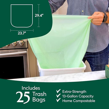 Cleanomic Compostable* Trash Bags