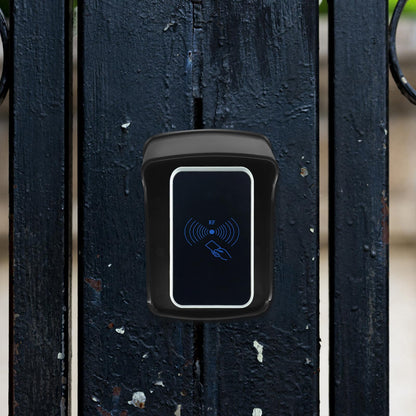 FAVOMOTO Waterproof Doorbell Cover, Outdoor Plastic Doorbell Chime Protector Rainproof Door Lock Security System Shield For Attendance Machine Fingerprint Device