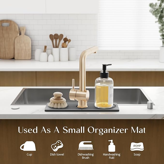 Faucet Mat for Kitchen Sink