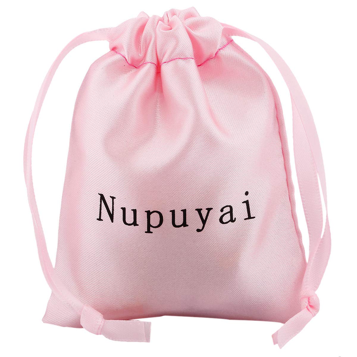 Nupuyai 1.97"-2.17" Natural Rose Quartz Crystal Ball with Wooden Stand, Decorative Stone Sphere Sculpture Figurine for Home Office Tabletop Decor Reiki Healing Divination Feng Shui Tool