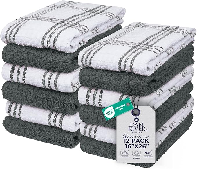 DAN RIVER Premium Kitchen Towels
