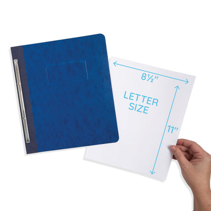 25 Blue Summit Supplies Pressboard Report Cover, Navy Blue Business Report Covers, Pressboard Binder 8.5x11, 25 Pack with 3'' Capacity