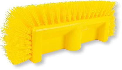 SPARTA Multi-Level Tile Scrub Brush 12" Wide Brush Head, Heavy-Duty Tile