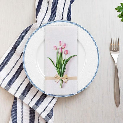 200 Pack Disposable Guest Towels Soft and Absorbent Linen Feel Paper Hand