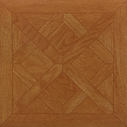Tivoli Self Adhesive Vinyl Floor Tiles, 45 Tiles - 12" x 12", Light Oak Plank-Look - Peel & Stick, DIY Flooring for Kitchen, Dining Room, Bedrooms, Basements & Bathrooms by Achim Home Decor