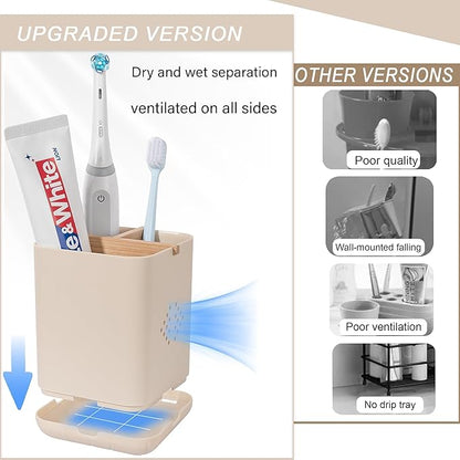 Toothbrush Holders for Bathrooms, Electric Toothbrush Holder Kids Toothbrush
