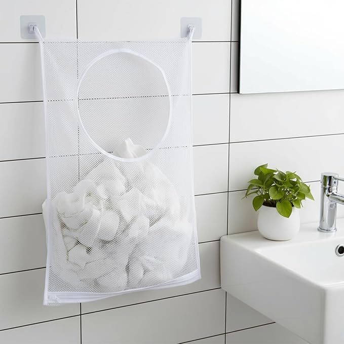Portable Hanging Laundry Hamper, 28.74 X 18.89 Inches, Over the Door Laundry