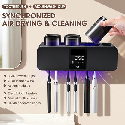 3 in 1 Toothbrush Cleaner Holders