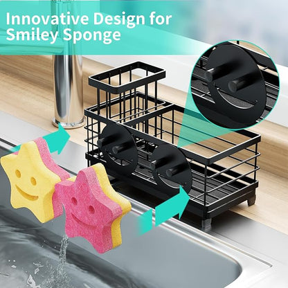 HapiRm Sink Caddy Sponge Holder