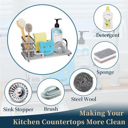 Consumest Sponge Holder for Kitchen Sink