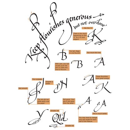 Art Maker Masterclass Collection: Calligraphy Art Kit - Beginner to Advanced Calligraphy - Calligraphy Guide - Calligraphy Equipment - Craft Kits - Arts and Craft for Adults