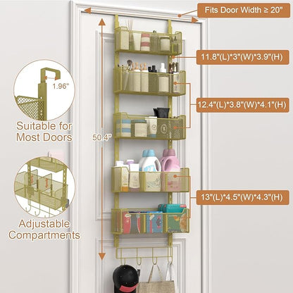 Over The Door Organizer, Metal Door Organizer Hanging