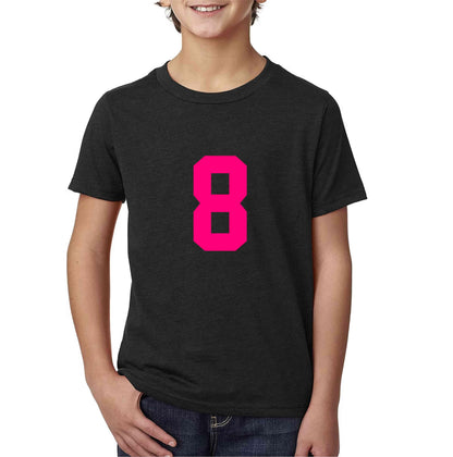 Numbers Kit(0-9),6" Tall for Sports T-Shirt Jersey Football Baseball,Iron On, Heat Transfer, Team,t-Shirt(Style A) (Fluorescent Raspberry(0-9))