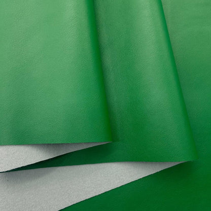 Soft Smooth Faux Leather Fabric Solid Color Vegan Synthetic Imitation Leather Fabric 16" x 54” Large Size for Upholstery Crafts, DIY Sewings, Earrings Bows Wallets Making (Green)