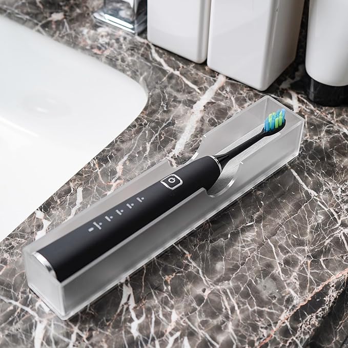 2Pack Acrylic Electric Toothbrush Holder