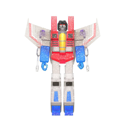 Super7 Transformers Ghost of Starscream (Translucent Glitter) - 3.75" Transformers Action Figure Classic Cartoon Collectibles and Retro Toys