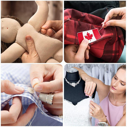 Sewing Kit for Adults,with Heavy Duty Fabric Tailor Scissors, 233 Pcs Newly Upgraded Hand Travel Sewing Kit Professional Needle and Thread Kit, Portable Sewing Supplies for Travel Home Beginners