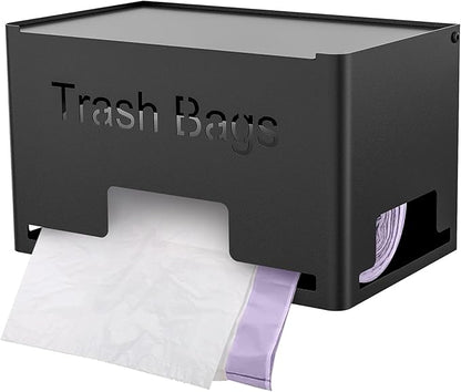 Extra Large Trash Bag Holder Dispenser, Metal Garbage Bag Dispenser Roll Holder
