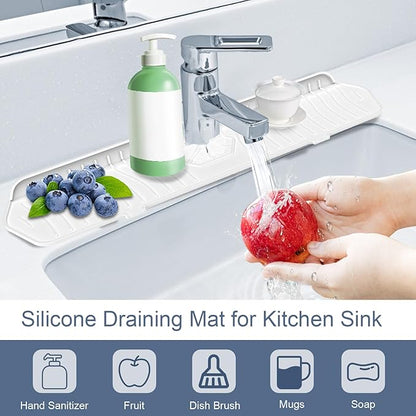 Faucet Guard - 90 Foldable Draining Mat