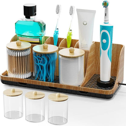 Bathroom Counter Organizer, Bathrooms Toothbrush Holder Set