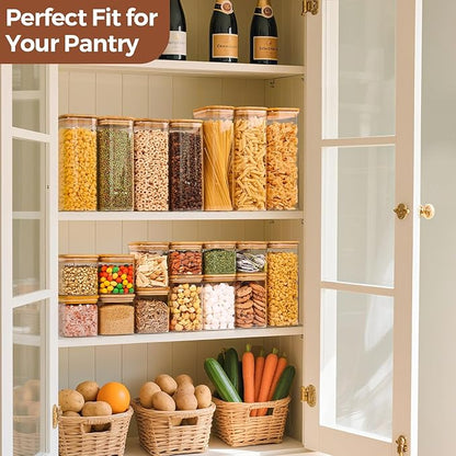 ComSaf 1.2 QT Glass Storage Containers