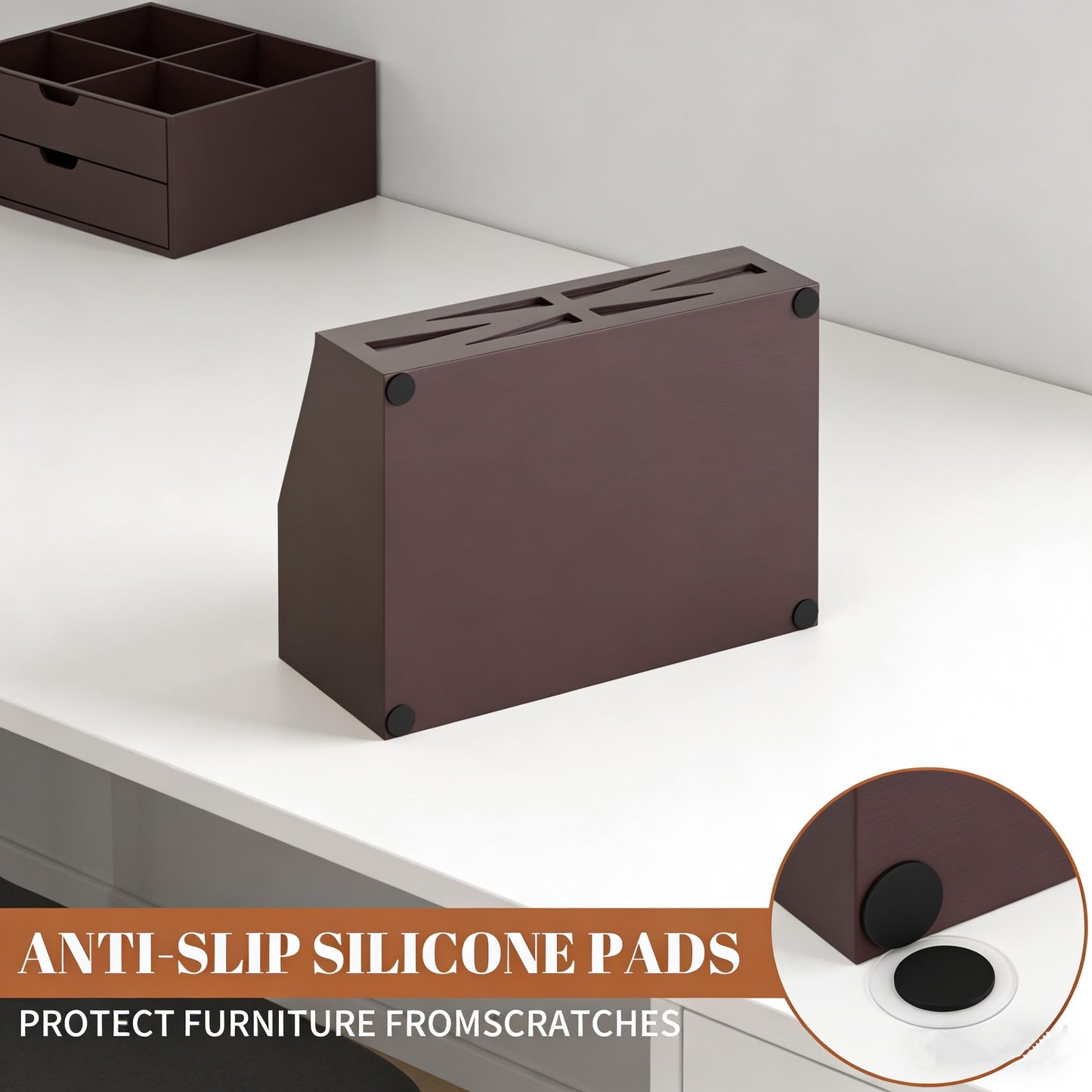 BELO VALE Large Mail Organizer Countertop,Farmhouse Desk and Kitchen Countertop Storage, Letter Sorter, Desk Mail Organizer and Bill Organizer, Desktop File and Paper Holder