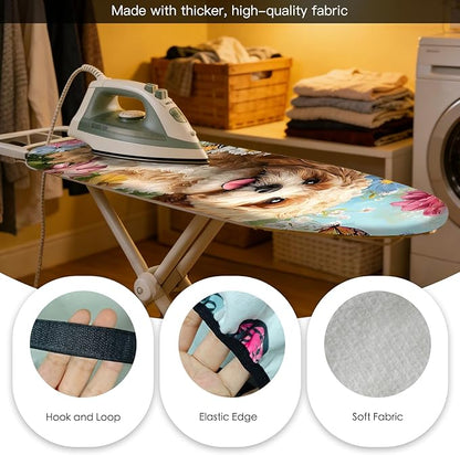 Nuxovilar Ironing Board Cover Needle Cotton 15x54 Inches | Ironing Board Cover