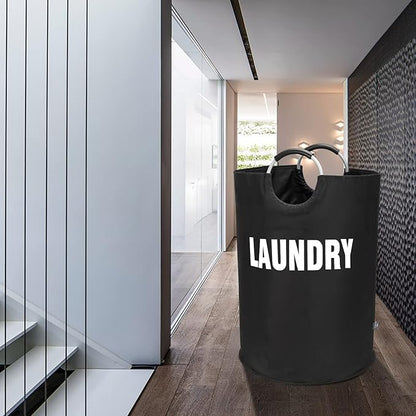 DOKEHOM 160L XX-Large Laundry Basket, Collapsible Laundry Bag, Foldable Laundry
