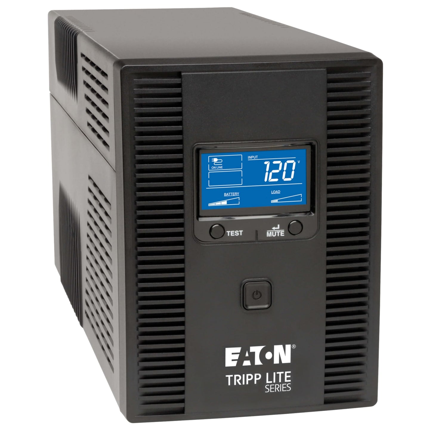 Tripp Lite 1000VA Smart UPS Battery Back Up, 500W Tower, 8 Outlets, LCD Display, AVR, USB, Tel / DSL / Coax Protection, 3 Year Warranty & $250,000 Insurance (SMART1000LCD) Black