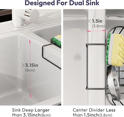 SWTYMIKI Sponge Holder for Kitchen Sink