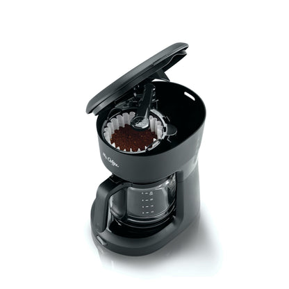 Mr. Coffee® 5-Cup Mini Brew Switch Coffee Maker, Black