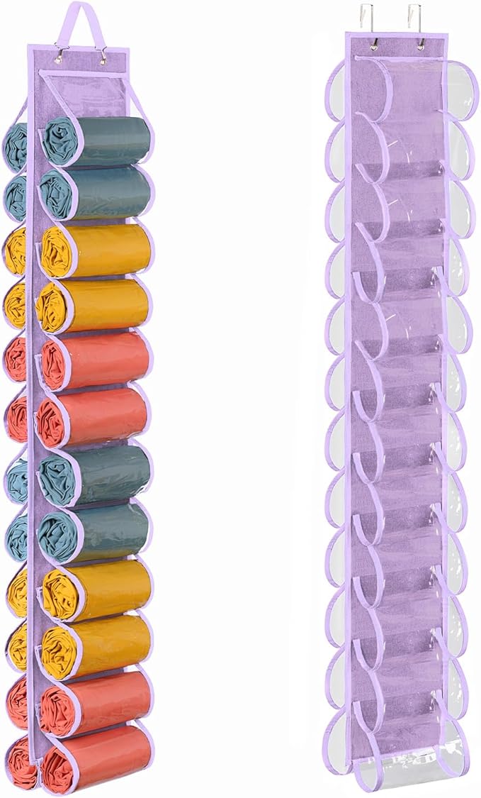Lirex Hanging Yoga Legging Storage Organizer