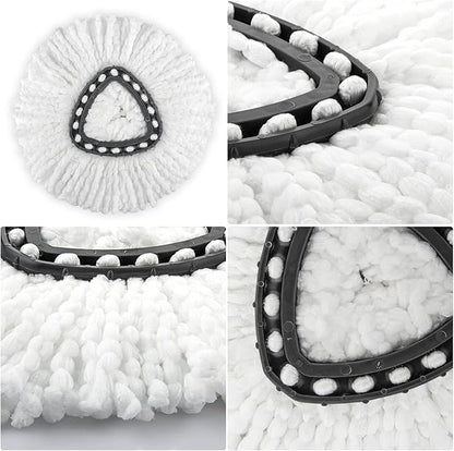 Spin Mop Head Replacement for O Ceda Mop Replace Head Triangle Mop Refills