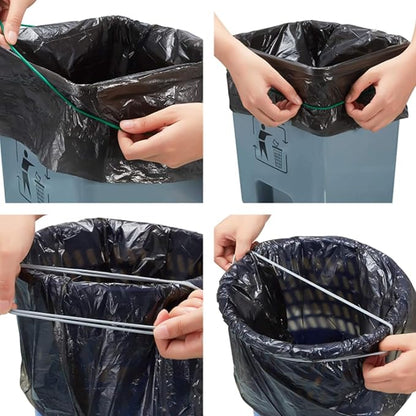 Trash Can Bands Set of 3, Garbage Can Rubber Bands 13 to 30 Gallon, Trash Can