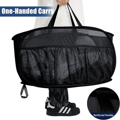 Collapsible Laundry Baskets, Upgrade Pop Up Laundry Hamper