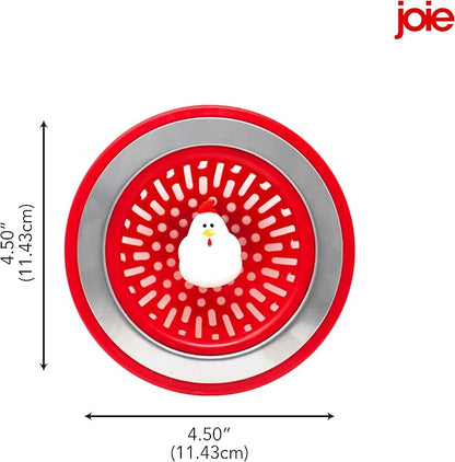 Joie Doodle Doo Kitchen Sink Strainer Basket, Fits All Standard Sinks,