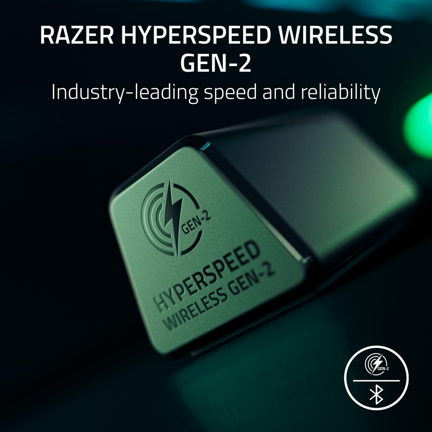 Razer BlackShark V3 Wireless Gaming Headset for PC: 50mm Drivers - Super Wideband Mic - 2.4 GHz, Bluetooth, USB - Works with Mac, PS5, Nintendo Switch, Smartphone - 70 Hr Battery - Black