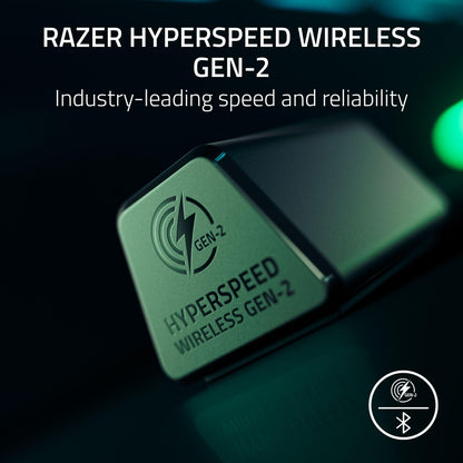 Razer BlackShark V3 Wireless Gaming Headset for PC: 50mm Drivers - Super Wideband Mic - 2.4 GHz, Bluetooth, USB - Works with Mac, PS5, Nintendo Switch, Smartphone - 70 Hr Battery - Black