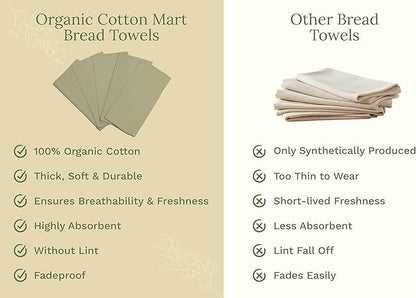 Sage Green Flour Sack Tea Towels