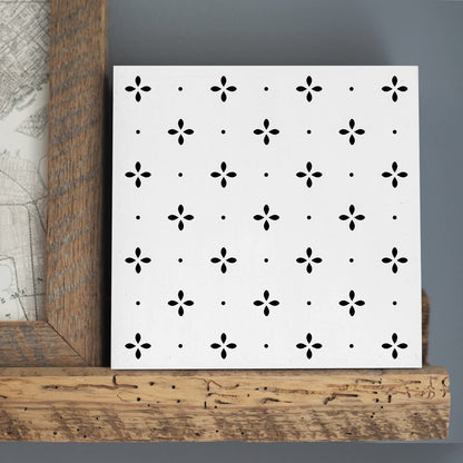 Petite Allover Pattern Stencil (10 mil Plastic) | Decor Stencils for Painting on Wood, Wall, Tile, Canvas, Paper, Fabric, Furniture and Floor | Reusable Stencil | FS118 by Designer Stencils