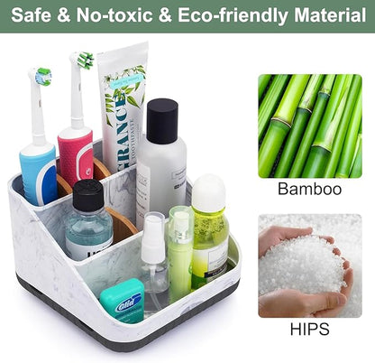 Chintu Toothbrush Holders for Bathroom Counter Organizer