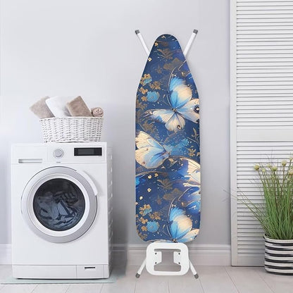 Blue Butterfly Homes Replacement Ironing Board Cover, Aesthetic Fly Butterflies
