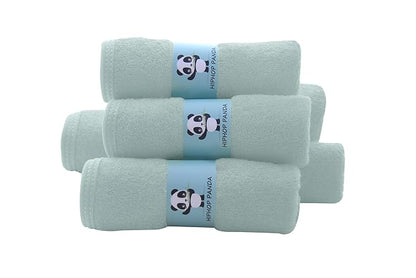 HIPHOP PANDA Baby Washcloths, Rayon Made from Bamboo