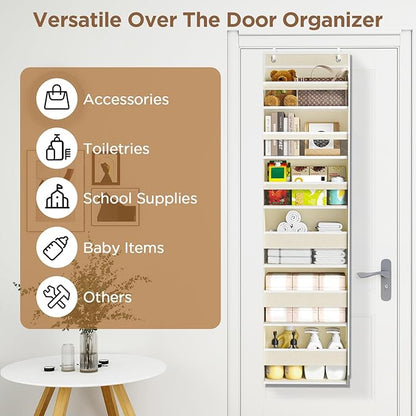 Over The Door Organizer, 6 Shelf Door Hanging Organizers