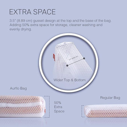 Mesh Laundry Bags for Delicates – 2 XLarge Durable Net