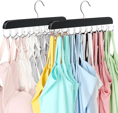 2 Pack Bra Hanger, Capacity Foldable Tank Top Hanger