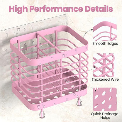 Luxspire Toothbrush Holders for Bathroom, Stainless Steel Electric Toothbrush
