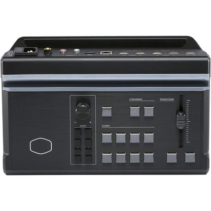 Cooler Master StreamEnjin Livestream Mixer, All-in-One Integration, 8 Customizable Storyboard, Dual Professional CDN Destinations, iPad/Android Tablet App (Tablet not Included) (RM-SEN1-H2H3-R1)