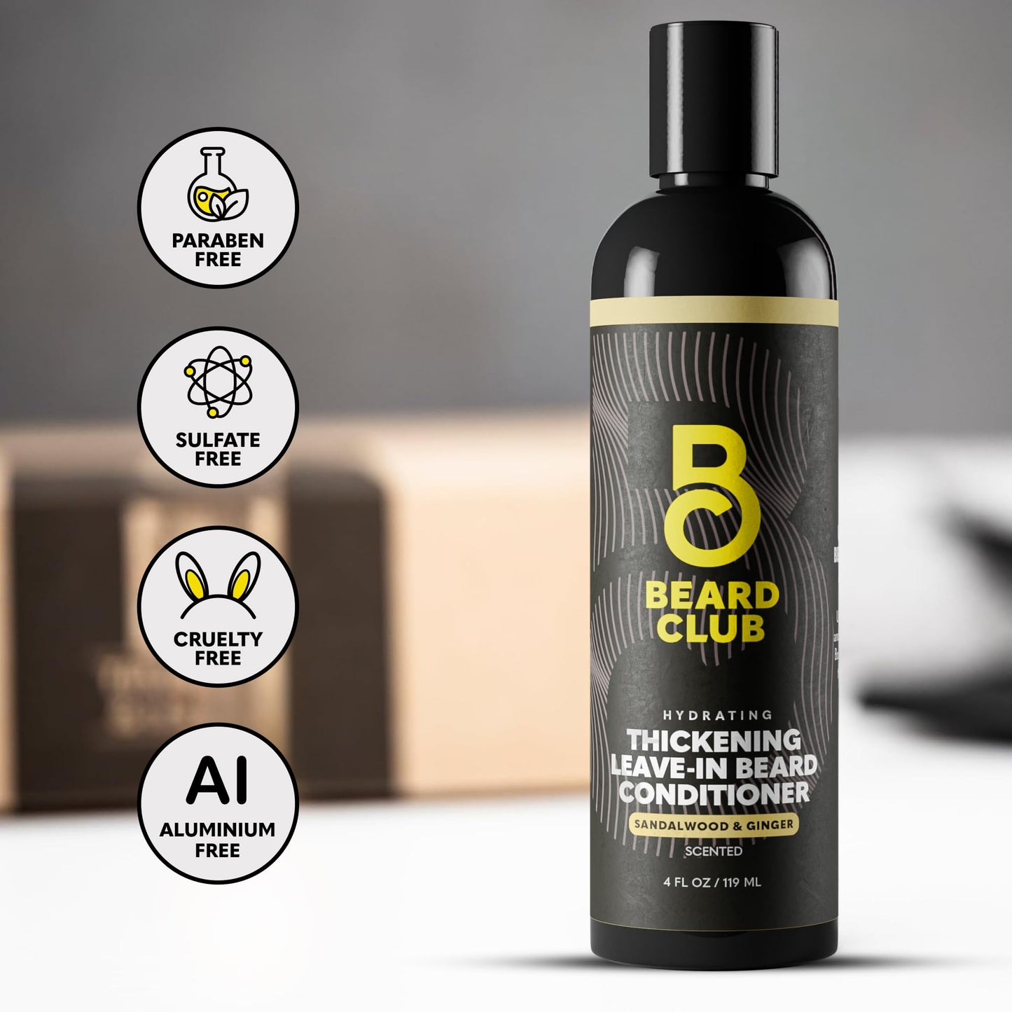 Beard Club - Beard Growth Serum with Natural Castor, Coconut and Avocado to Grow a Thicker, Fuller Beard, Fill in Patches and Stimulate Healthier Facial Hair Growth